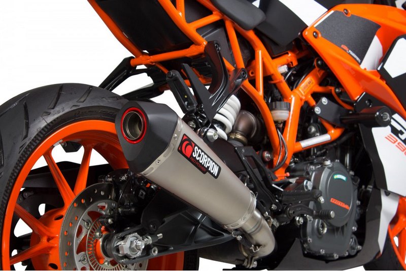 Scorpion Mufflers Serket Taper Slip-on Titanium Sleeve | RKT89TEO