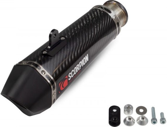Scorpion Mufflers Serket Taper Slip-on Carbon Fibre Sleeve (NON EU HOMOLOGATED) | RKT90CEO