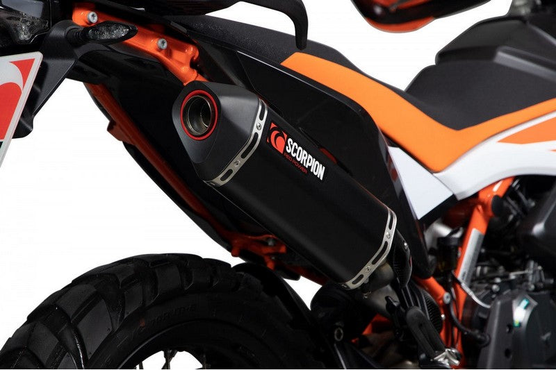 Scorpion Mufflers Serket Parallel Slip-on Black Ceramic Coated Sleeve (NON EU HOMOLOGATED) | RKT91BCER