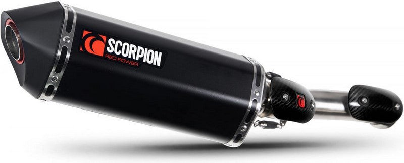 Scorpion Mufflers Serket Parallel Slip-on Black Ceramic Coated Sleeve (NON EU HOMOLOGATED) | RKT91BCER