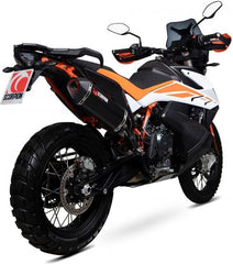 Scorpion Mufflers Serket Parallel Slip-on Black Ceramic Coated Sleeve (NON EU HOMOLOGATED) | RKT91BCER