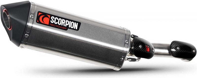 Scorpion Mufflers Serket Parallel Slip-on Stainless Steel Sleeve (NON EU HOMOLOGATED) | RKT91SEO
