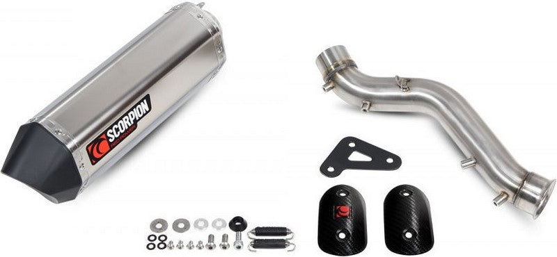 Scorpion Mufflers Serket Parallel Slip-on Stainless Steel Sleeve (NON EU HOMOLOGATED) | RKT91SEO