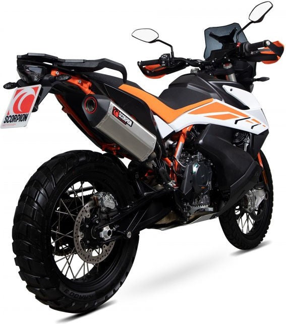 Scorpion Mufflers Serket Parallel Slip-on Stainless Steel Sleeve (NON EU HOMOLOGATED) | RKT91SEO