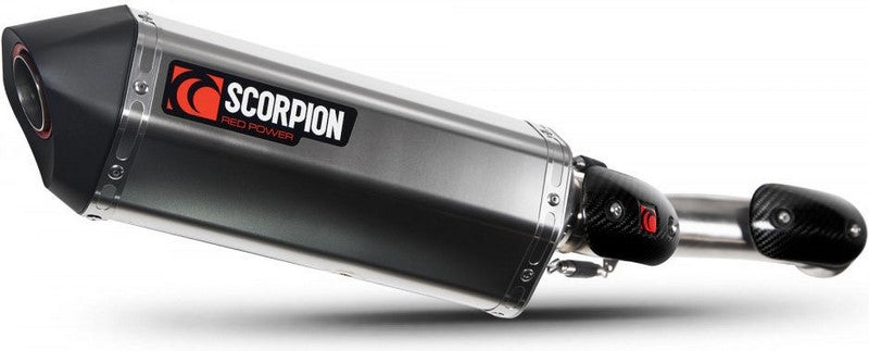 Scorpion Mufflers Serket Parallel Slip-on Titanium Sleeve (NON EU HOMOLOGATED) | RKT91TEO