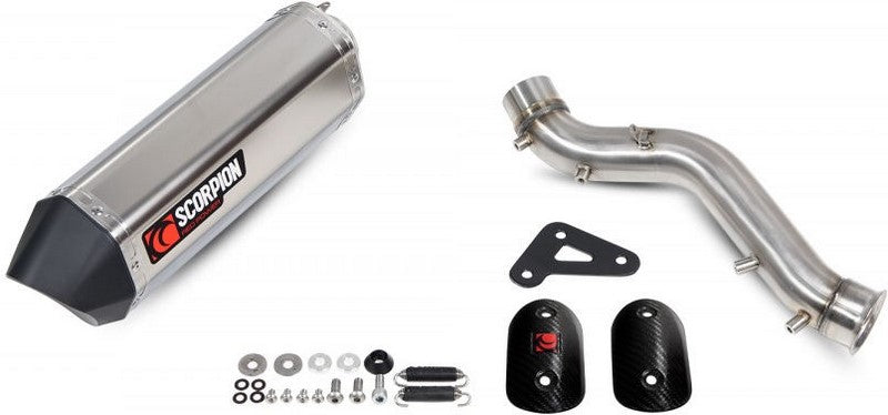 Scorpion Mufflers Serket Parallel Slip-on Titanium Sleeve (NON EU HOMOLOGATED) | RKT91TEO