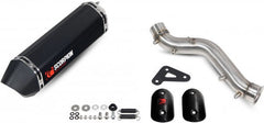 Scorpion Mufflers Serket Parallel Slip-on Black Ceramic Coated Sleeve | RKT93BCER