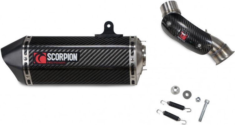 Scorpion Mufflers Serket Parallel Slip-on Carbon Fibre Sleeve | RKT94CEO