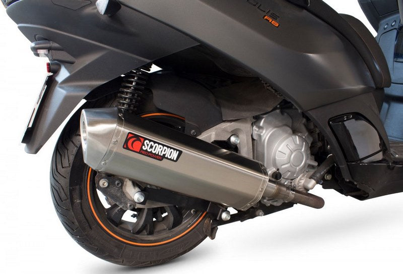Scorpion Mufflers Serket Parallel Slip-on Brushed Stainless Steel Sleeve | RPG102SEO