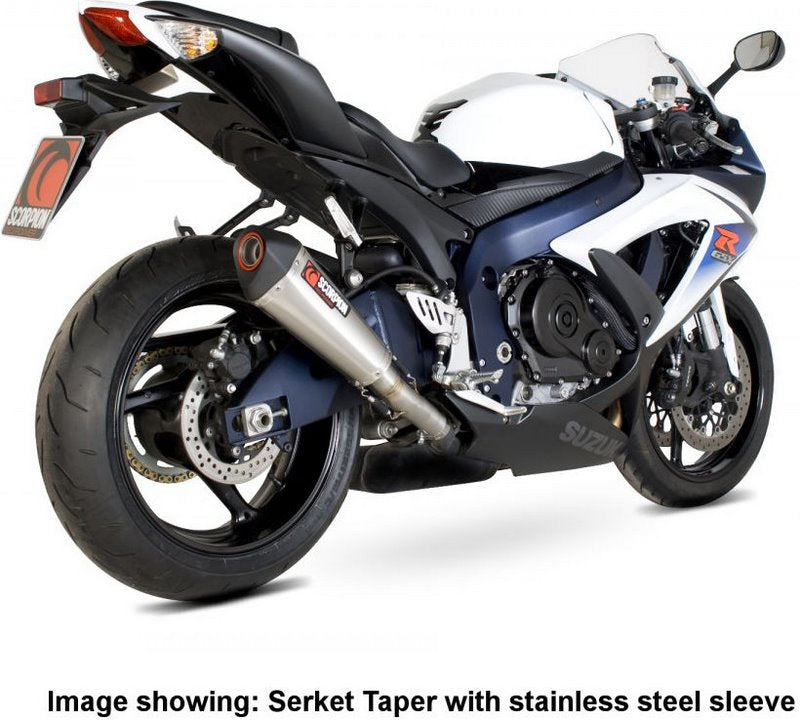 Scorpion Mufflers Serket Taper Slip-on Titanium Sleeve | RSI102TEO
