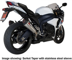 Scorpion Mufflers Serket Taper Slip-on (Pair) Titanium Sleeve | RSI106TEO