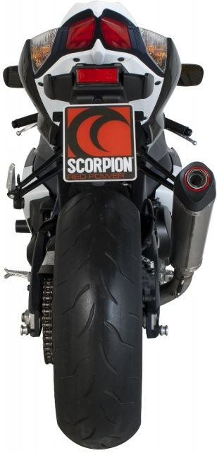 Scorpion Mufflers Serket Taper Slip-on Brushed Stainless Steel Sleeve | RSI107SEO