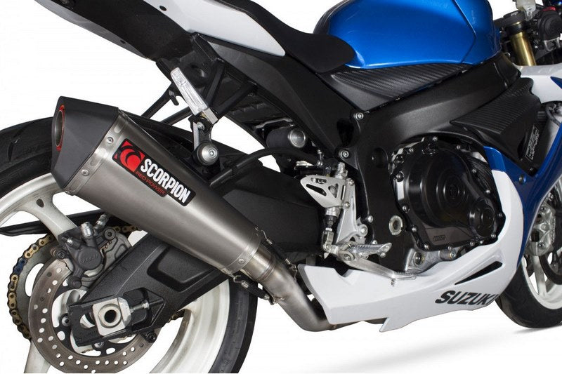 Scorpion Mufflers Serket Taper Full System Brushed Stainless Steel Sleeve | RSI109SYSSEO