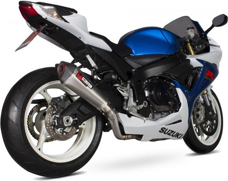 Scorpion Mufflers Serket Taper Full System Brushed Stainless Steel Sleeve | RSI109SYSSEO