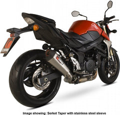 Scorpion Mufflers Serket Taper Slip-on Carbon Fibre Sleeve | RSI110CEO