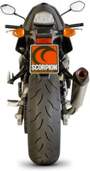 Scorpion Mufflers Serket Taper Slip-on Brushed Stainless Steel Sleeve | RSI110SEO