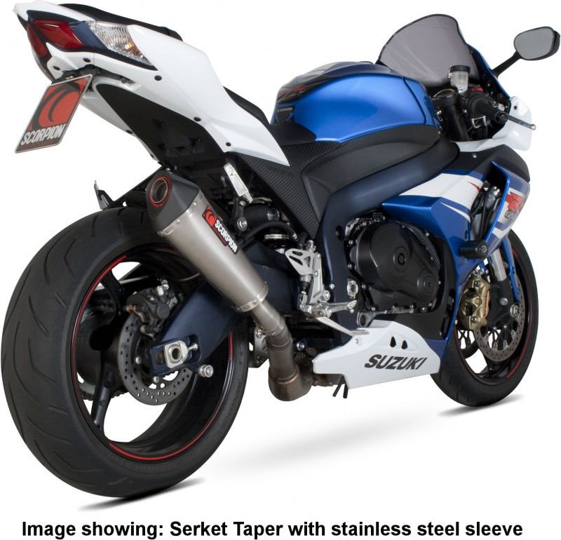 Scorpion Mufflers Serket Taper Slip-on Titanium Sleeve | RSI111TEO