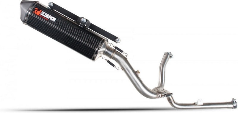 Scorpion Mufflers Serket Parallel Slip-on Carbon Fibre Sleeve | RSI114CEO