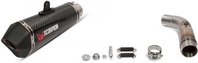 Scorpion Mufflers Serket Taper Slip-on Carbon Fibre Sleeve | RSI119CEO