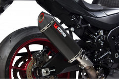 Scorpion Mufflers Serket Parallel Slip-on Black Ceramic Coated Sleeve | RSI123BCER