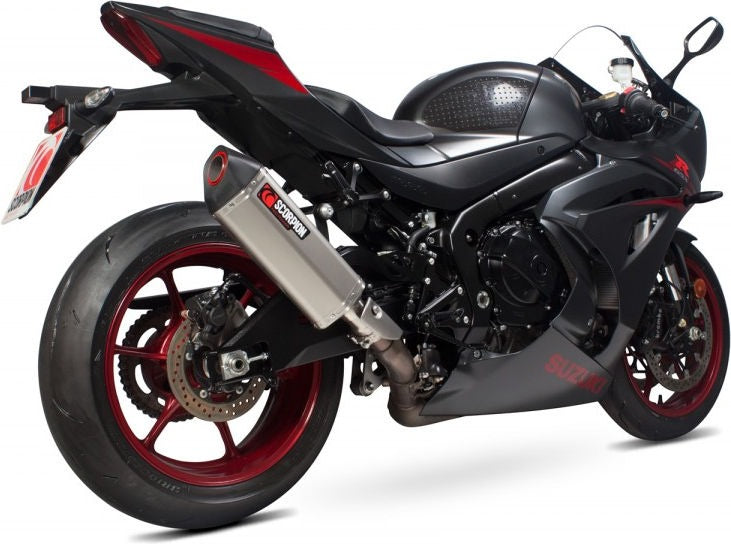 Scorpion Mufflers Serket Parallel Slip-on Titanium Sleeve | RSI123TEO
