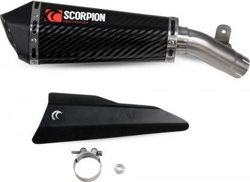 Scorpion Mufflers Serket Taper Slip-on Carbon Fibre Sleeve | RSI125CEO