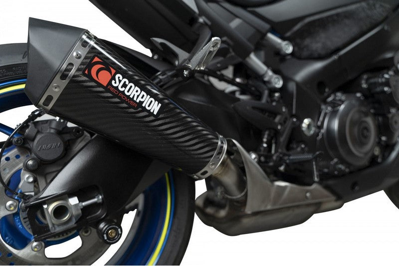 Scorpion Mufflers Serket Taper Slip-on Carbon Fibre Sleeve (NON EU HOMOLOGATED) | RSI126CEO