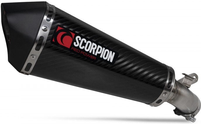 Scorpion Mufflers Serket Taper Slip-on Carbon Fibre Sleeve (NON EU HOMOLOGATED) | RSI126CEO