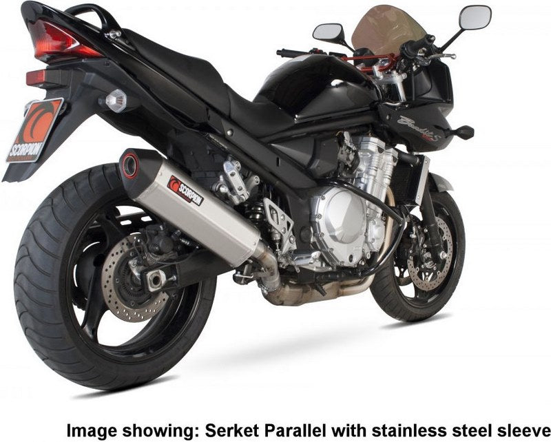 Scorpion Mufflers Serket Parallel Slip-on Carbon Fibre Sleeve | RSI96CEO