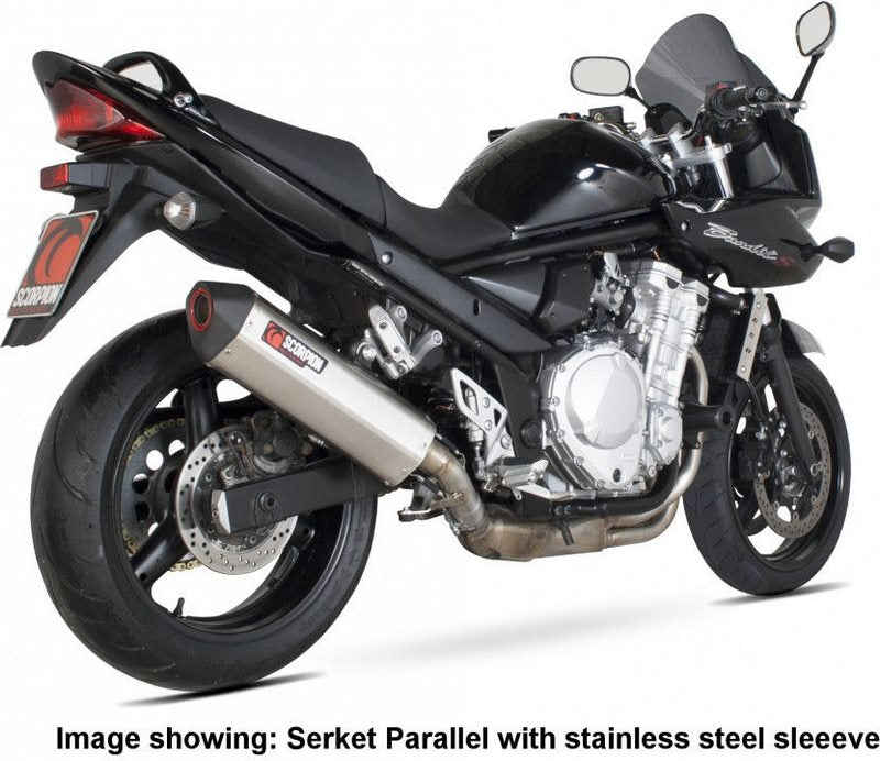 Scorpion Mufflers Serket Parallel Slip-on Carbon Fibre Sleeve | RSI98CEO