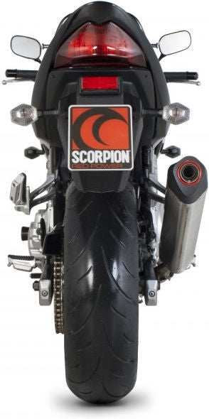 Scorpion Mufflers Serket Parallel Slip-on Brushed Stainless Steel Sleeve | RSI98SEO
