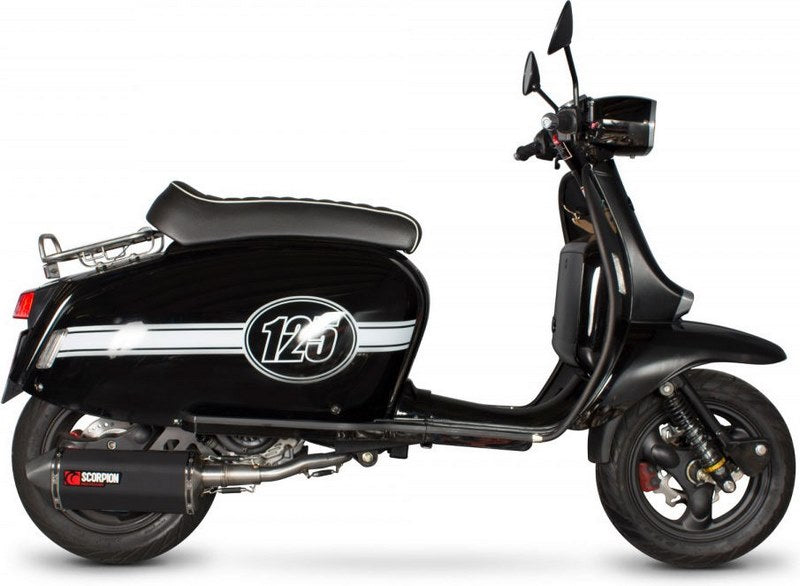 Scorpion Mufflers Serket Parallel Full System Black Ceramic Coated Sleeve | RSM50BCER