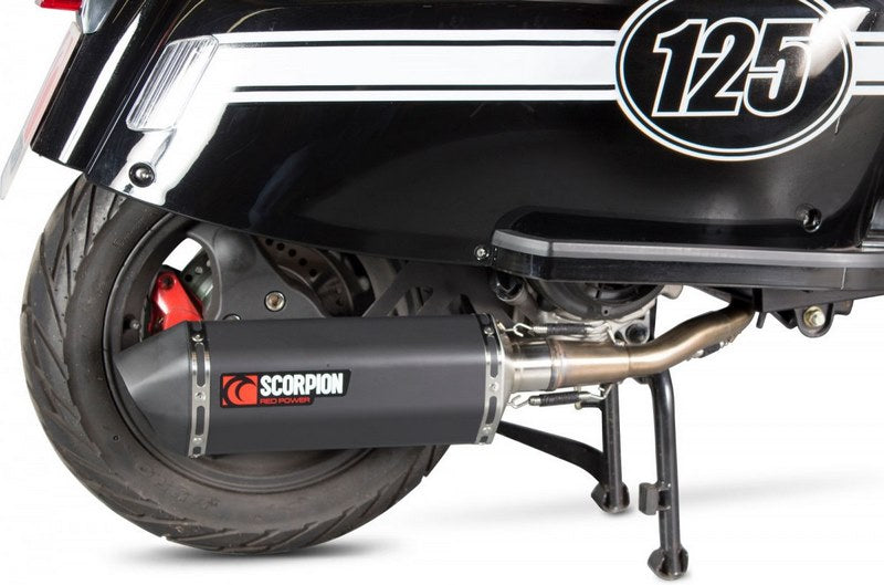 Scorpion Mufflers Serket Parallel Full System Black Ceramic Coated Sleeve | RSM50BCER