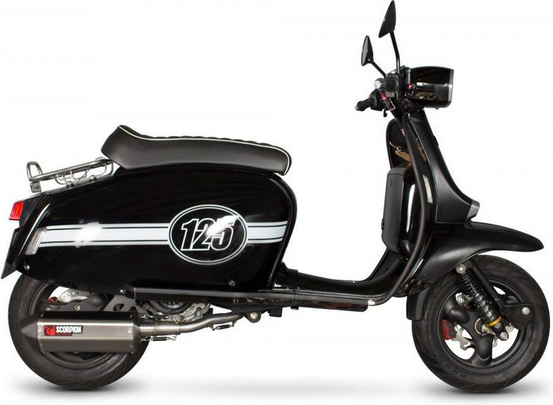 Scorpion Mufflers Serket Parallel Full System Brushed Stainless Steel Sleeve | RSM50SEO