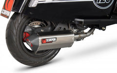 Scorpion Mufflers Serket Parallel Full System Brushed Stainless Steel Sleeve | RSM50SEO