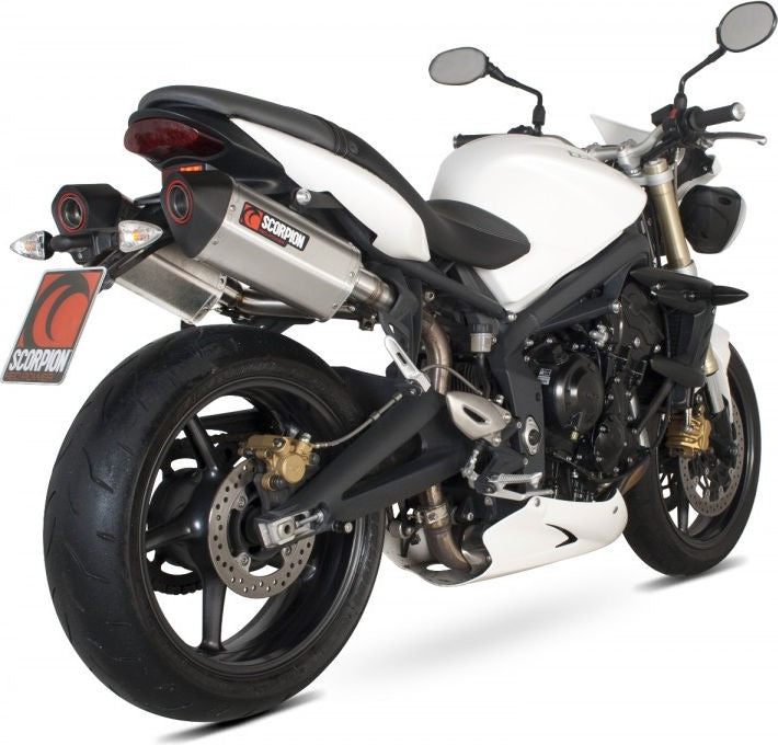 Scorpion Mufflers Serket Parallel Slip-on (Pair) Brushed Stainless Steel Sleeve | RTR64SEO