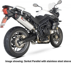 Scorpion Mufflers Serket Parallel Slip-on Titanium Sleeve | RTR68TEO