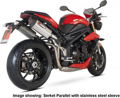 Scorpion Mufflers Serket Parallel Slip-on (Pair) Carbon Fibre Sleeve | RTR70CEO