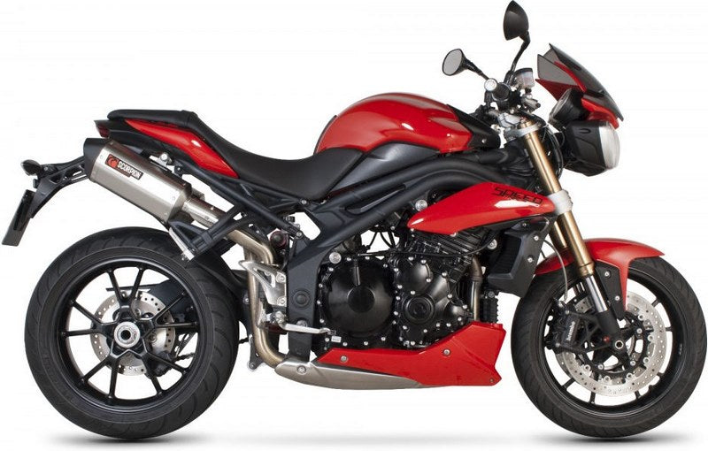 Scorpion Mufflers Serket Parallel Slip-on (Pair) Brushed Stainless Steel Sleeve | RTR70SEO