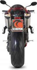 Scorpion Mufflers Serket Parallel Slip-on (Pair) Brushed Stainless Steel Sleeve | RTR70SEO