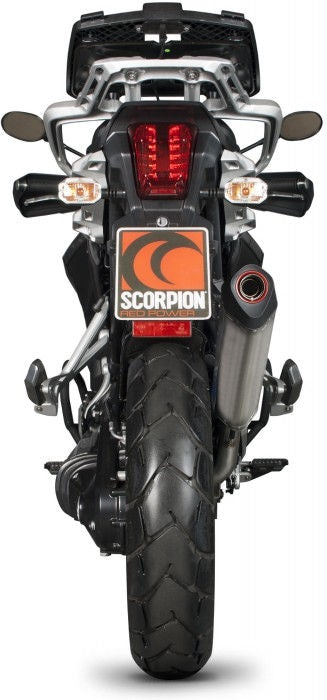 Scorpion Mufflers Serket Parallel Slip-on Brushed Stainless Steel Sleeve | RTR73SEO