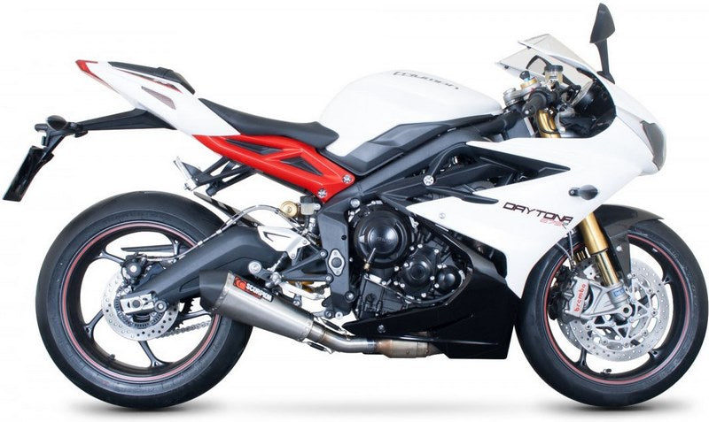 Scorpion Mufflers Serket Taper Slip-on Brushed Stainless Steel Sleeve | RTR75SEO