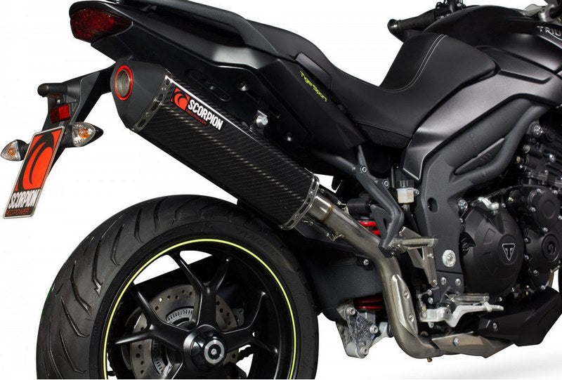 Scorpion Mufflers Serket Parallel Slip-on Carbon Fibre Sleeve | RTR78CEO