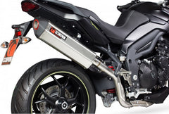 Scorpion Mufflers Serket Parallel Slip-on Brushed Stainless Steel Sleeve | RTR78SEO