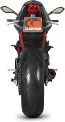 Scorpion Mufflers Serket Taper Slip-on Brushed Stainless Steel Sleeve | RTR79SEO