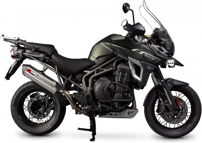Scorpion Mufflers Serket Parallel Slip-on Brushed Stainless Steel Sleeve | RTR80SEO