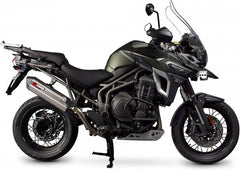 Scorpion Mufflers Serket Parallel Slip-on Brushed Stainless Steel Sleeve | RTR80SEO