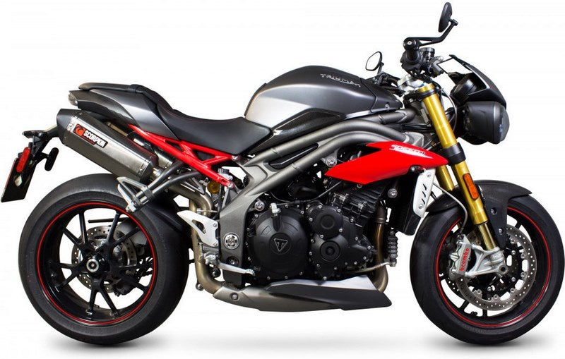 Scorpion Mufflers Serket Parallel Slip-on (Pair) Brushed Stainless Steel Sleeve | RTR84SEO