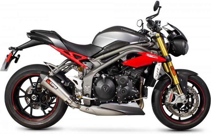 Scorpion Mufflers Serket Taper Slip-on Brushed Stainless Steel Sleeve | RTR84SESEO