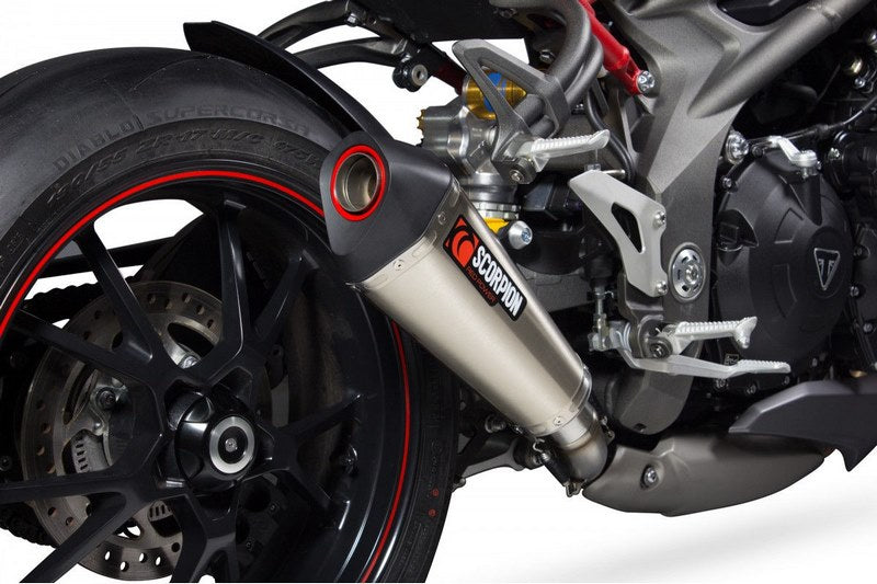 Scorpion Mufflers Serket Taper Slip-on Titanium Sleeve | RTR84SETEO